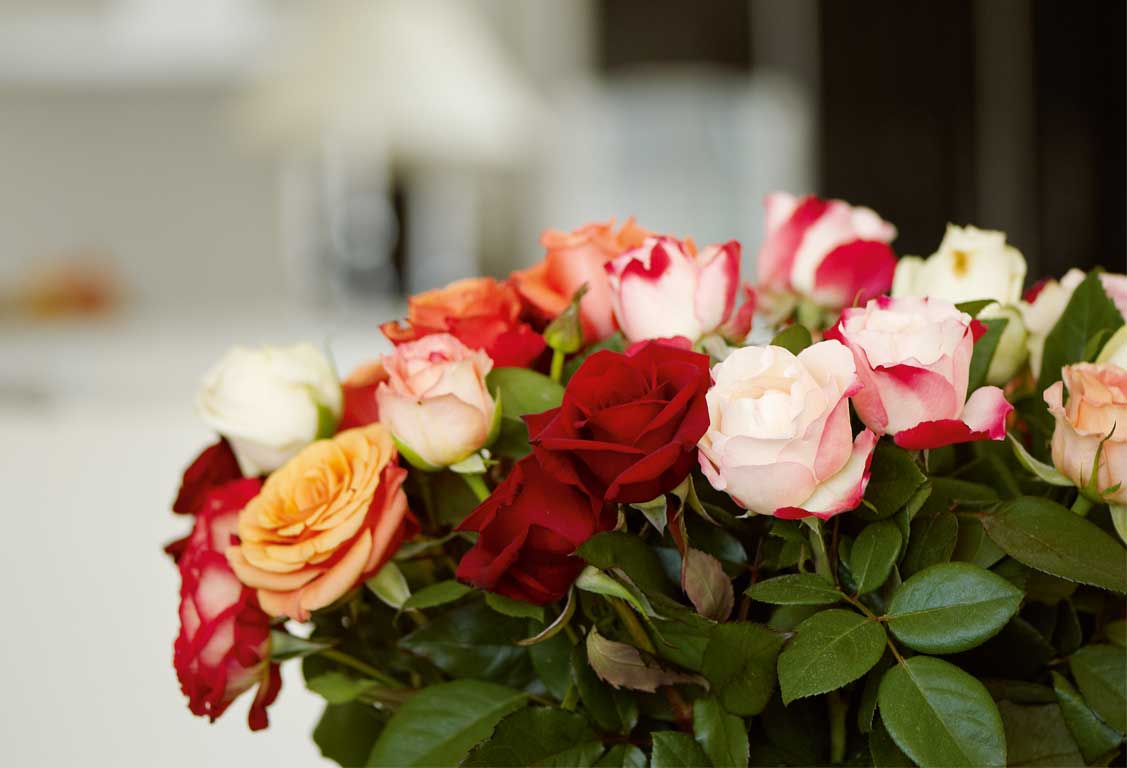 Sanitas Blumenstrauss aus Rosen